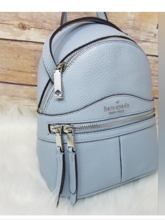 Kate Spade Karina Mini Convertible Backpack Blue Frosted main image 10